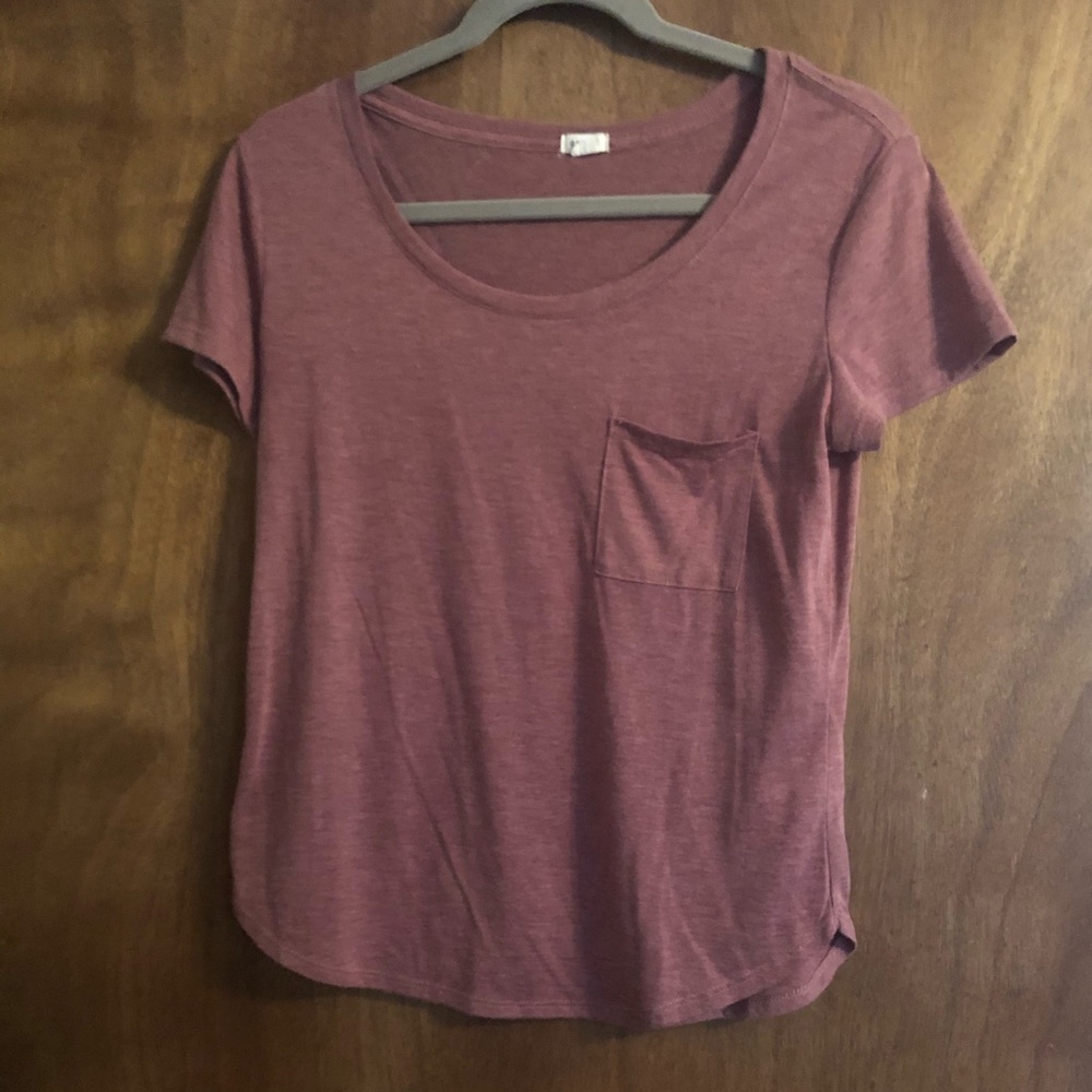 Super soft magenta tee